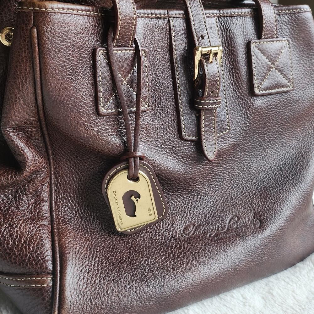 Brown Leather Dooney&Burke